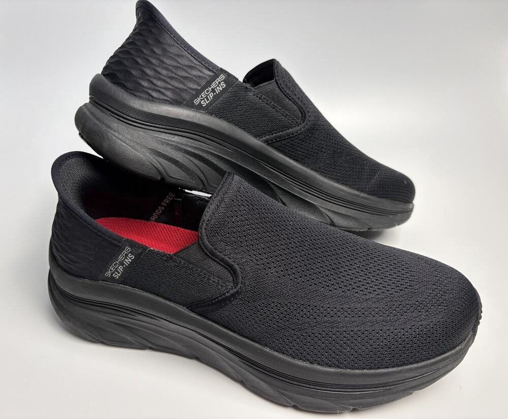 Skechers Work Slip-ins DLux Walker SR Joden Mens 7.5 Black 200217W EH Shoes